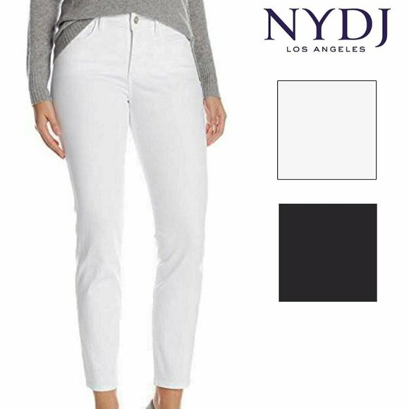 nydj clarissa ankle jeans petite